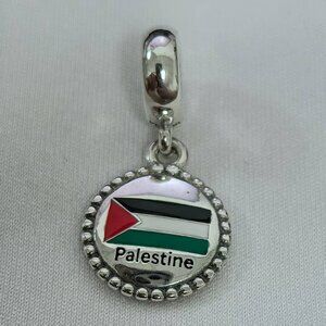 Pandora Palestine Exclusive Charm Pendant, S925 Silver Jewelry